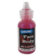 Hot Pink Glitter Face Paint 36ml Pk 1 