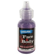 Lilac Glitter Face Paint 36ml Pk 1 