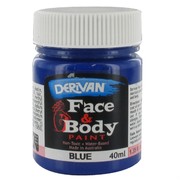 Blue Face Paint 40ml Pk 1 
