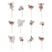 Ginger Ray Fairy Garden Themed Cupcake Toppers Pk 12