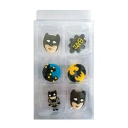 Batman Edible Icing Decoration (Pk 6)