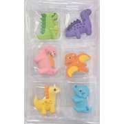 Dinosaurs Edible Icing Decoration (Pk 6)