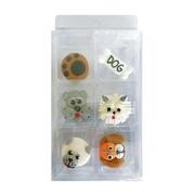 Dogs Edible Icing Decorations (Pk 6)