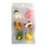 Farm Animals Edible Icing Decorations (Pk 6)