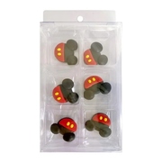 Edible Icing Decorations Mickey Mouse Head Pk 6