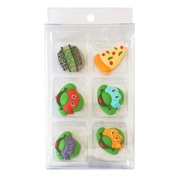 TMNT NinjaTurtles Edible Icing Decoration (Pk 6)