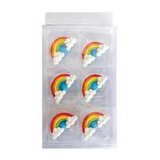 Rainbows Edible Icing Decoration (Pk 6)