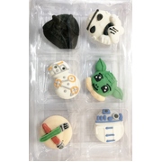 Star Wars Edible Icing Decoration (Pk 6)