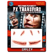 Medium Smiley 3D FX Scar Transfer Pk 1