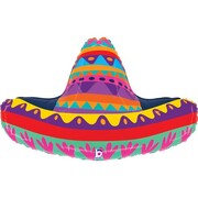 Mexican Sombrero Supershape Foil Balloon 81cm