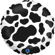 Moo Moo Cow Print Foil Balloon (18in)
