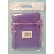 Lilac / Light Purple Organza Bags (10cmx7.5cm) Pk 5