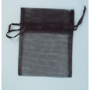 Black Organza Bags (10cmx7.5cm) Pk 12