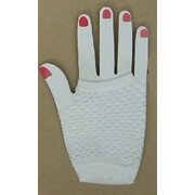 Short White Fishnet Gloves (1 PAIR)