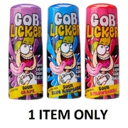 Gob Licker Sour Liquid Candy Roller 60ml Asst Flavours (Pk 1)