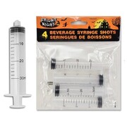 Novelty Drink Shot Syringe 30ml Pk 4