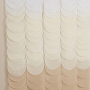 Ginger Ray Ombre Caramel Tissue Disc Backdrop Decoration 18 Strands