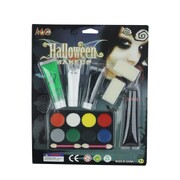 Halloween Make Up Kit with Applicators & Fake Blood