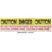 Halloween Party Fright Tape Assorted Designs 9m Pk 1