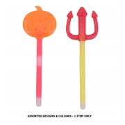 Halloween Glow The In Dark Wand Assorted Pk 1