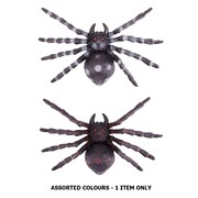Plastic Spider Halloween Decoration 17cm Assorted Colours Pk 1