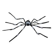 Huge Animated Light Up Spider Halloween Decoration 160cm