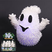 Halloween Mini Squishy Light Up Ghost (Pk 12)