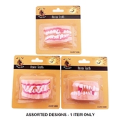 Halloween Horror Monster Teeth Assorted Pk 1