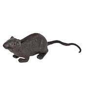 Plastic Rat Halloween Decoration 33cm