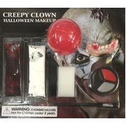 Halloween Creepy Clown Make Up Kit with Applicator
