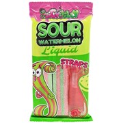 Juicy Jelly Watermelon Liquid Sour Straps 160g