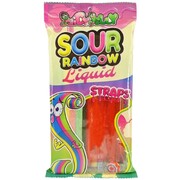 Juicy Jelly Rainbow Liquid Sour Straps 160g
