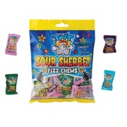 TNT Sour Sherbet Fizz Chews Mixed Flavour Candy 150g Gluten Free