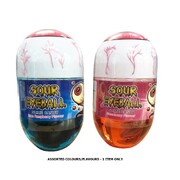 Sour Eyeball Slime Candy Assorted Flavours 100g Pk 1