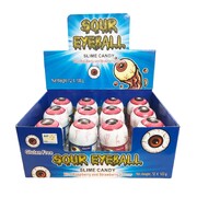 Sour Eyeball Slime Candy Assorted Flavours 100g Pk 12