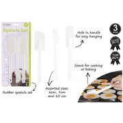 Assorted Sizes Spatula Set (Pk 3)