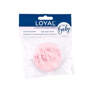 Cookie Embosser Stamp Oh Baby 60mm Fondant Biscuit Stamp Easy Grip Handle Plant Based Baking Tool LOYAL Bakeware