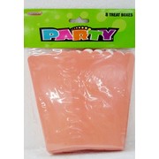 Rose Gold Cardboard Party Treat Boxes Pk 8