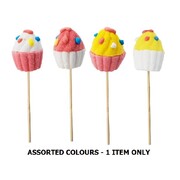 Marshmallow Cupcake Lolly on Stick Pk 1