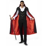 Adult Cool Vampire Dracula Halloween Costume Mens Medium