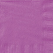 Pretty Purple 2 Ply Beverage Cocktail Napkins (Pk 20)