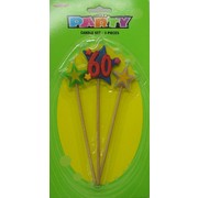 Pick Candle #60 (3 Pieces) Pk 1