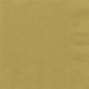 Gold 2 Ply Paper Lunch Napkins (Pk 20)