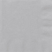 Silver Paper Lunch Napkins 2Ply (Pk 20)