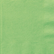 Lime Green Paper Lunch Napkins 2Ply (Pk 20)