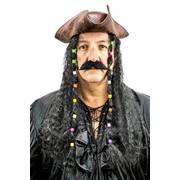 Pirate Hat with Hair Pk 1