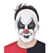 Haunted Clown Halloween Face Mask