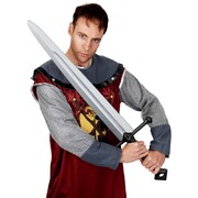 Medieval Sword with Black Handle (100cm)