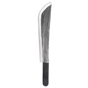 Silver & Black Machete (53cm) Pk 1