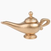 Gold Plastic Genie Lamp Prop Pk 1
